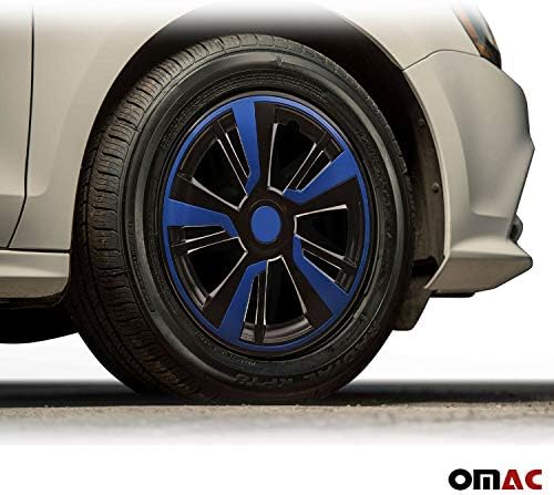 Cover Cover Cover גלגל OMAC | אביזרי רכב 15 אינץ 'סגנון רכזת סגנון OEM מכסים 4 יח' סט | החלפת צמיגים